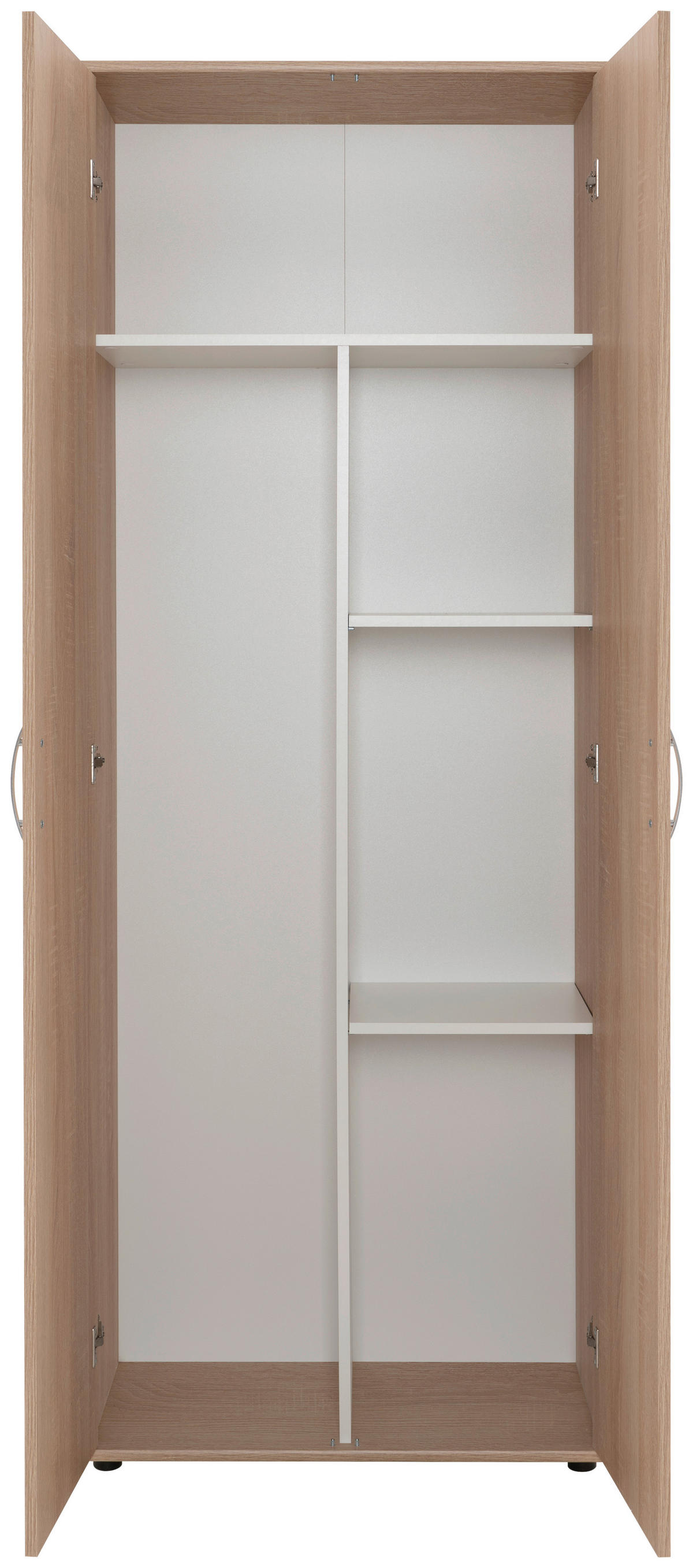 Putzschrank Andy 4 Eiche Sonoma Nachbildung B/H/T: ca. 70x187x34 cm Andy 4 - Eiche (70,00/187,00/34,00cm)