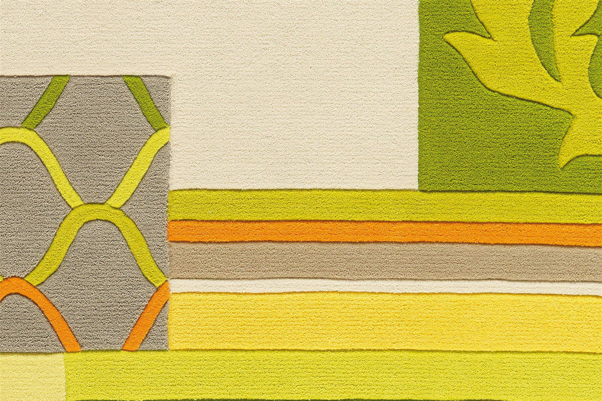 Arte Espina Kurzflorteppich Sam 4165 creme B/L: ca. 170x240 cm Sam 4165 - gelb/creme (170,00/240,00cm) - Arte Espina