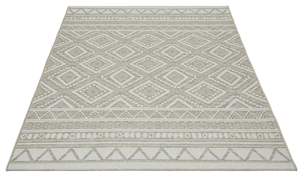 Merinos Teppich Ottowa beige B/L: ca. 240x340 cm Ottowa - beige (240,00/340,00cm) - Merinos