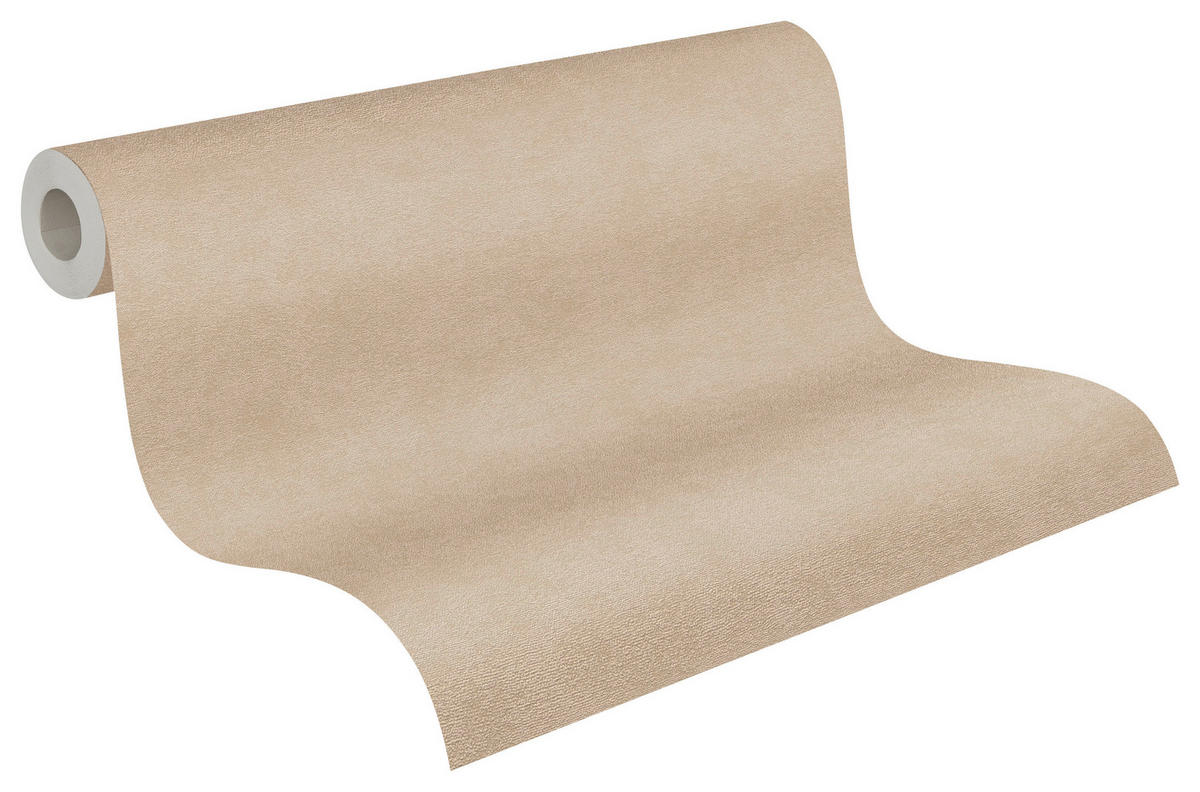 A.S.Creation Vliestapete beige B/H/D: ca. 53x1005x10,7 cm Vliestapete - beige (10,70/1005,00cm) - A.S.Creation