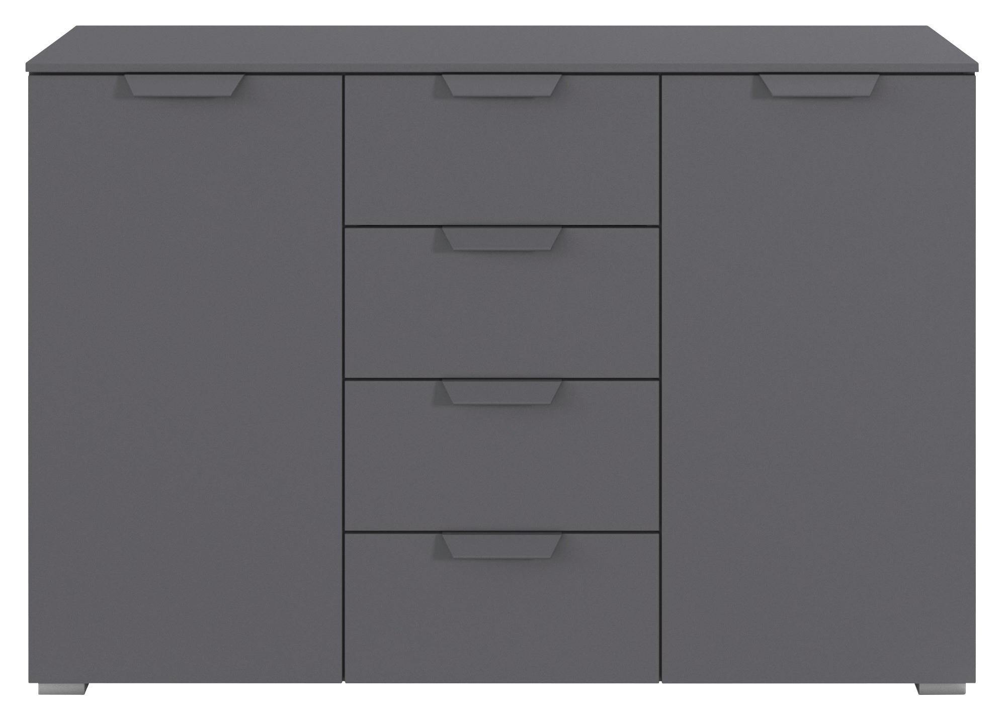 Kommode Aditio grau B/H/T: ca. 120x81x42 cm Aditio - grau (120,00/81,00/42,00cm)