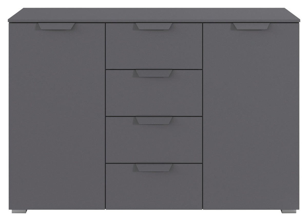 Kommode Aditio grau B/H/T: ca. 120x81x42 cm Aditio - grau (120,00/81,00/42,00cm)