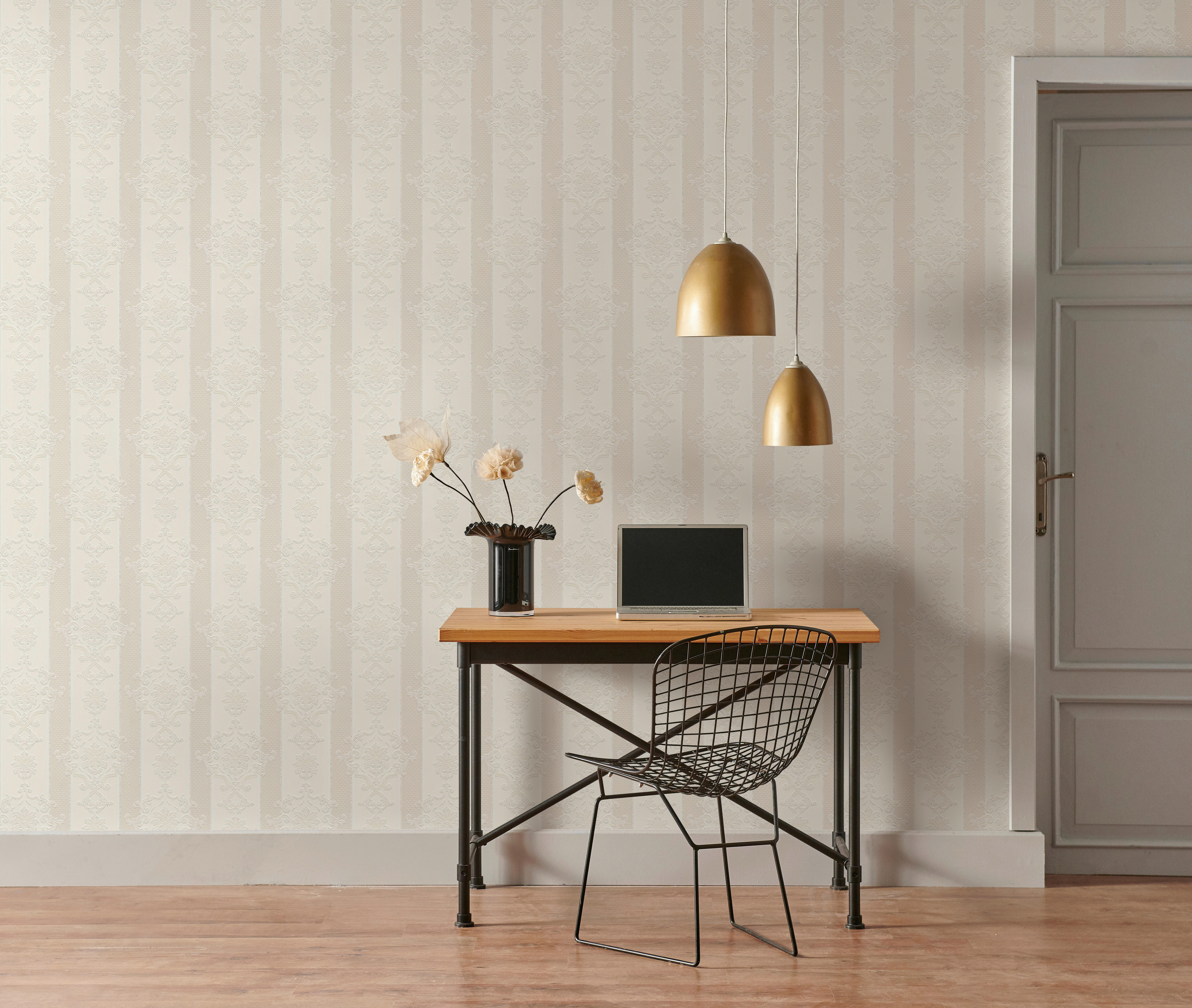 Erismann Vinyltapete Ornament beige B/L: ca. 53x1005 cm Vinyltapete_20028-02 - beige (53,00/1005,00cm) - Erismann