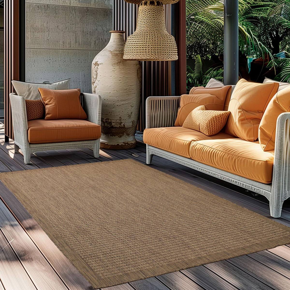 Ayyildiz Teppich GIZA braun B/L: ca. 160x230 cm GIZA - braun (160,00/230,00cm) - Ayyildiz