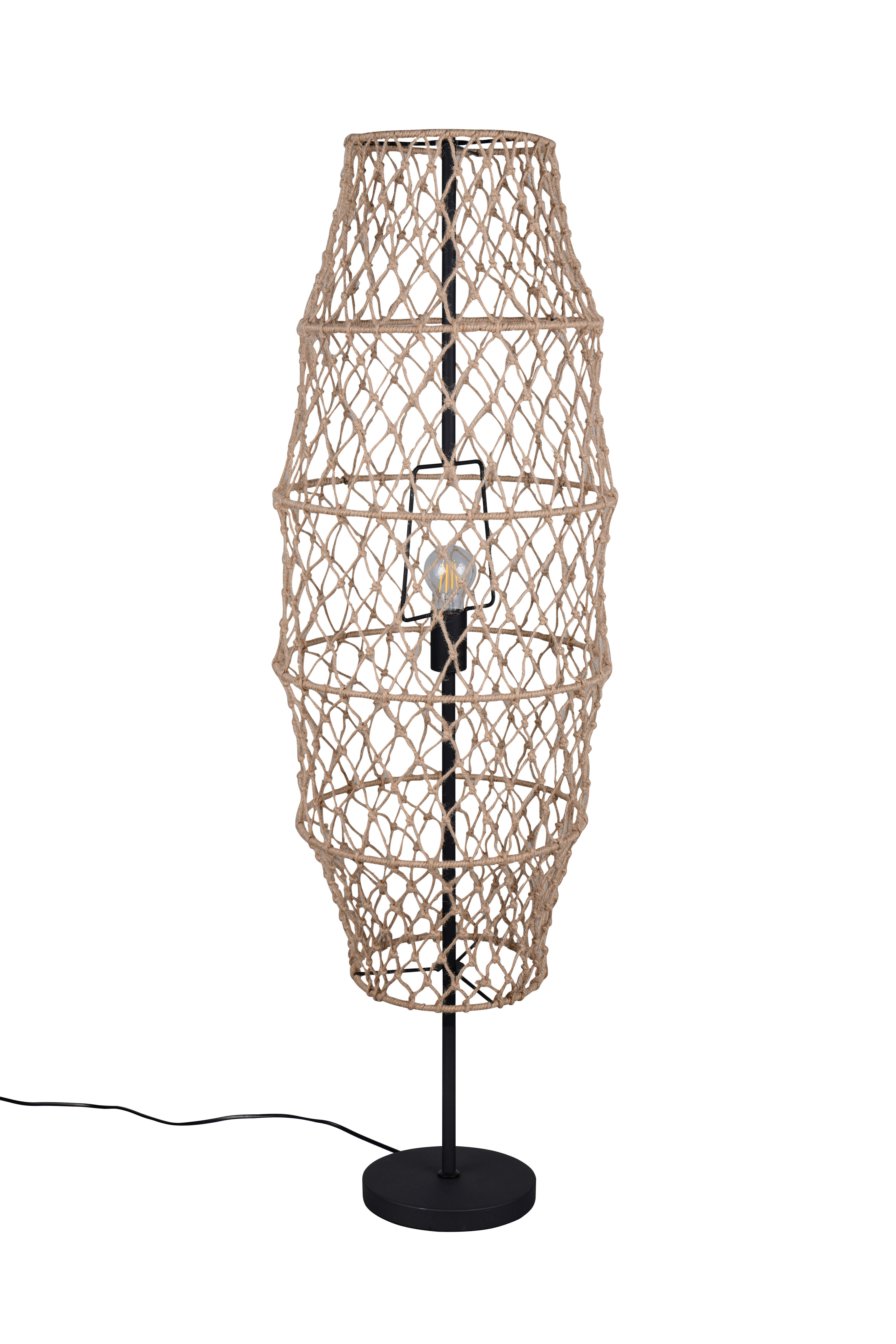 Reality Leuchten Stehleuchte schwarz Metall H: ca. 120 cm E27 1 Brennstellen Hive - schwarz (120,00cm) - Reality Leuchten