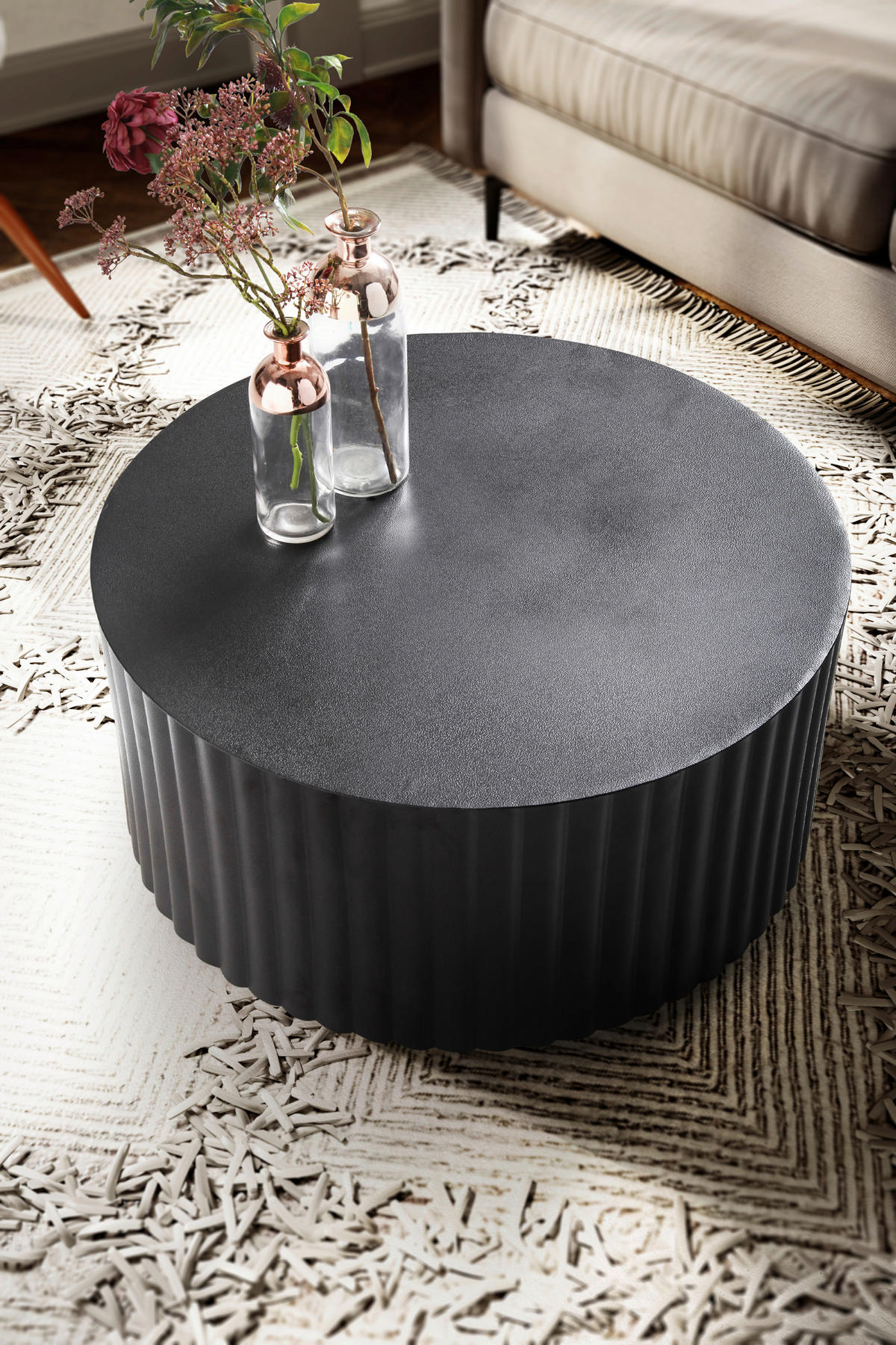 Couchtisch  B/H/T: ca. 67x31x67 cm Couchtisch - (67,00/31,00/67,00cm) - Wohnling