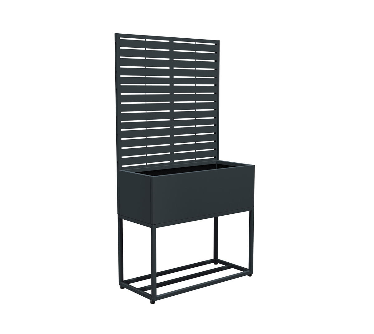 Westmann Pflanzkasten Dekora anthrazit Stahl B/H/L: ca. 90x170x40 cm Dekora - anthrazit (40,00/90,00/170,00cm) - Westmann