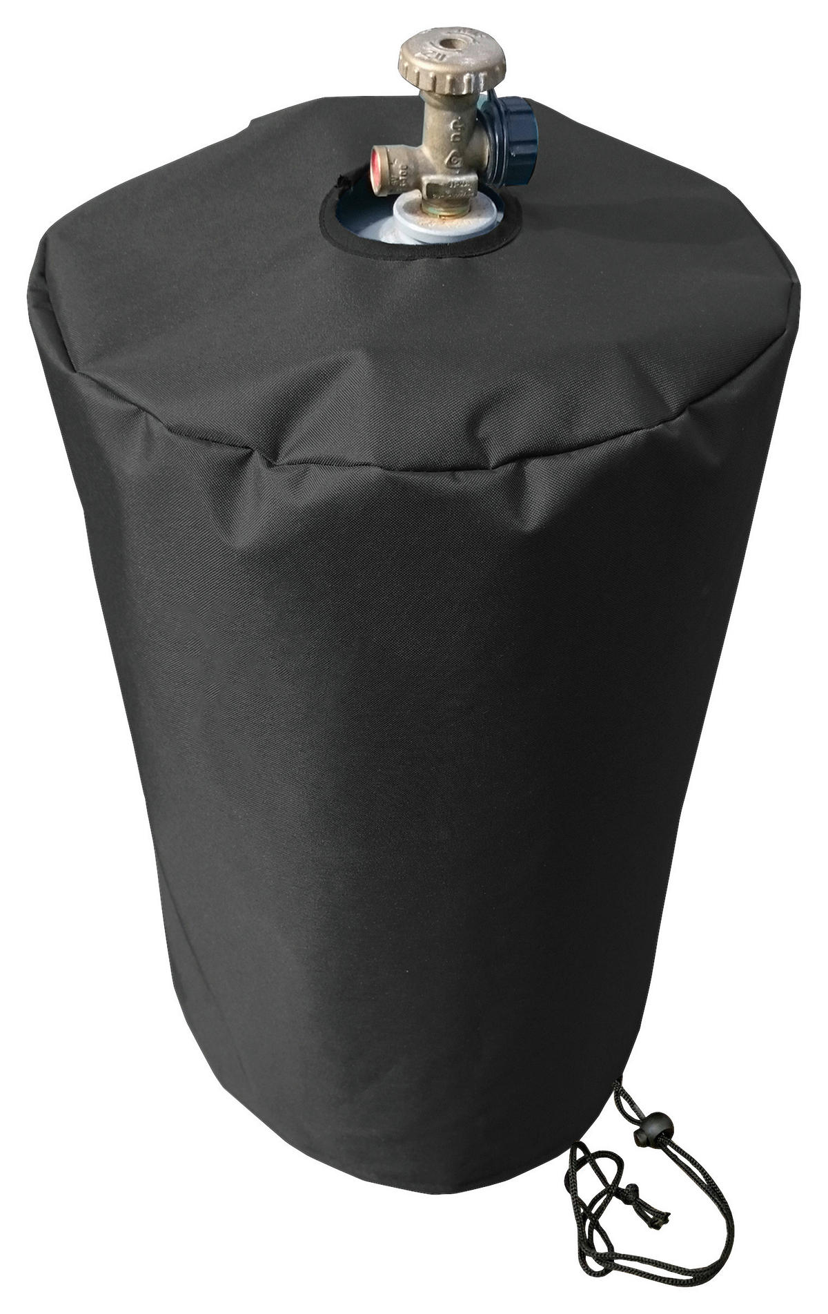 Grasekamp Schutzhülle für Glasflasche Black Premium schwarz Polyester-Mischgewebe B/H/L: ca. 32x47x32 cm Black Premium - schwarz (32,00/32,00/47,00cm) - Grasekamp