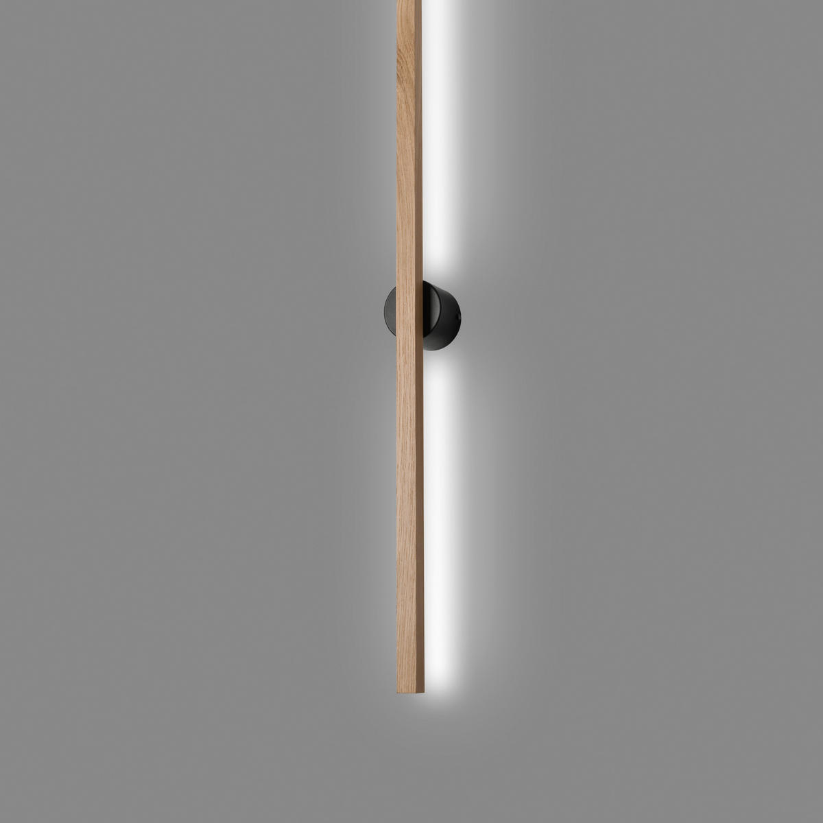 Lamkur LED-Wandleuchte Chrom PVC Stahl B/H/L: ca. 7x120x7 cm Longo - Chrom (7,00/7,00/120,00cm) - Lamkur