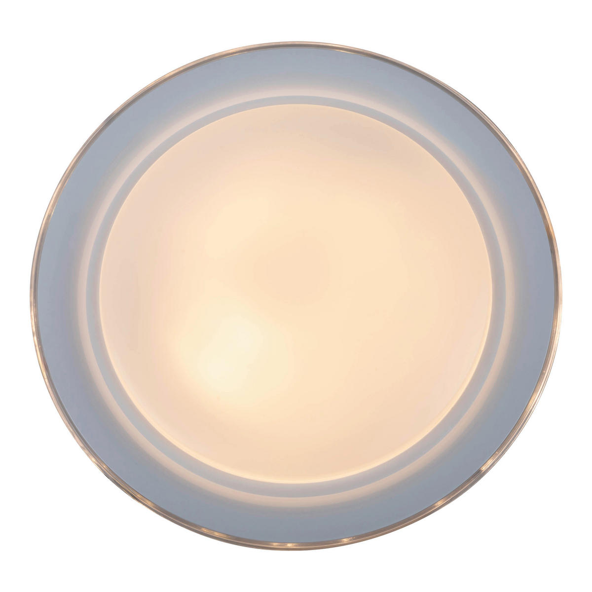 Näve Leuchten LED-Deckenleuchte weiß Metall Kunststoff B/H/T/D: ca. 50,5x7,5x50,5x50,5 cm CLAIRE - weiß (50,50/7,50/50,50cm) - Näve Leuchten