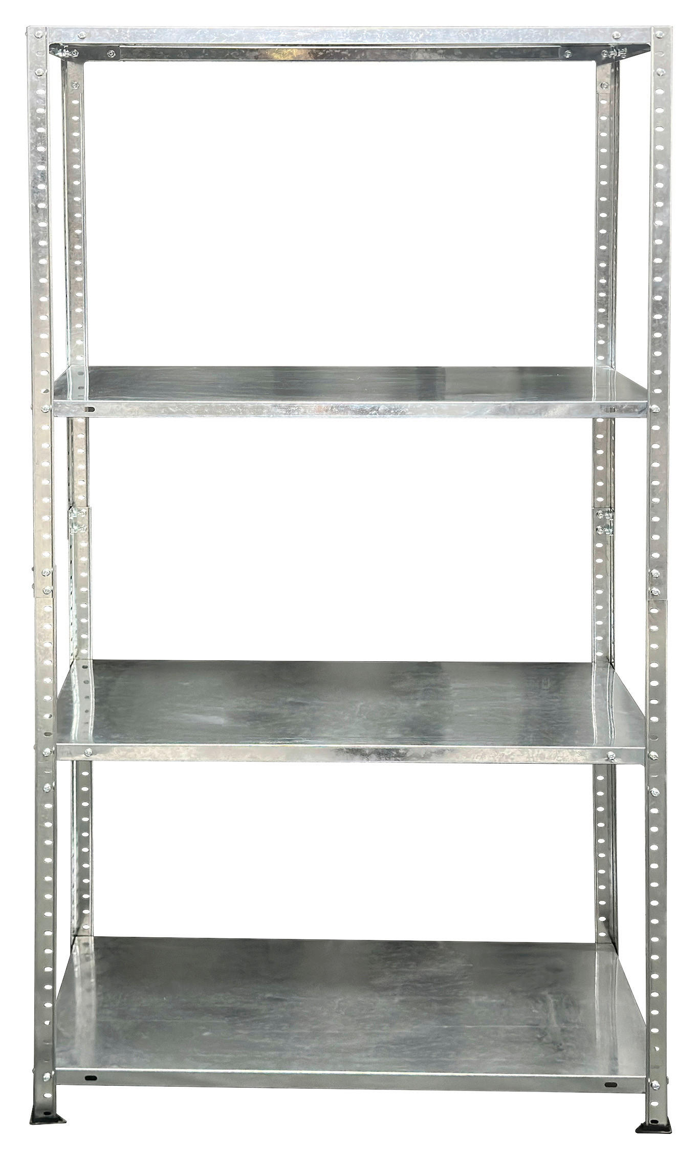 Schwerlaststeckregal verzinkt B/H/T: ca. 75x175x40 cm Schraubregal 150x75x40cm V - verzinkt (75,00/175,00/40,00cm)