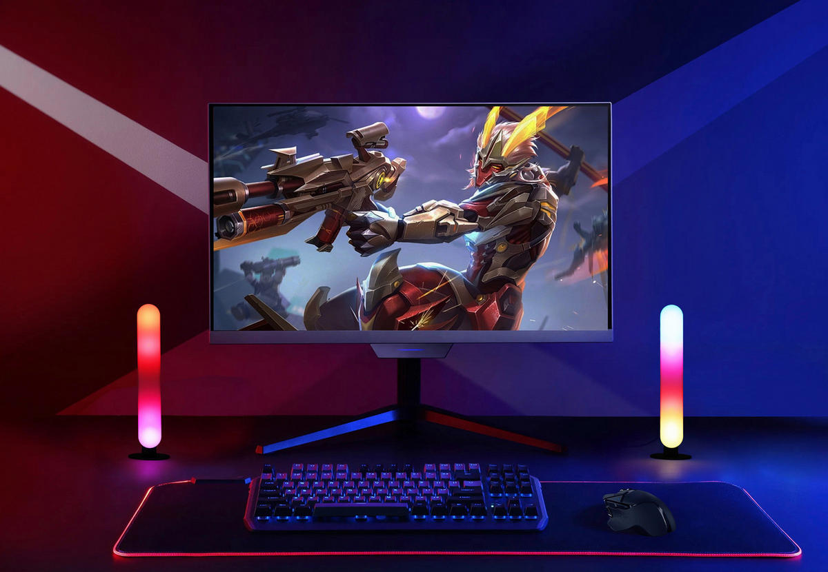 Nolo RGB-Tischleuchte B/H/L: ca. 7,4x26,5x7,4 cm RGB-Tischleuchte_Ambi - (7,40/7,40/26,50cm) - Nolo