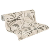 A.S.Création Vliestapete weiß grau schwarz B/H/D: ca. 53x1005x9,2 cm Vliestapete - weiß/schwarz (9,20/1005,00cm) - A.S.Creation