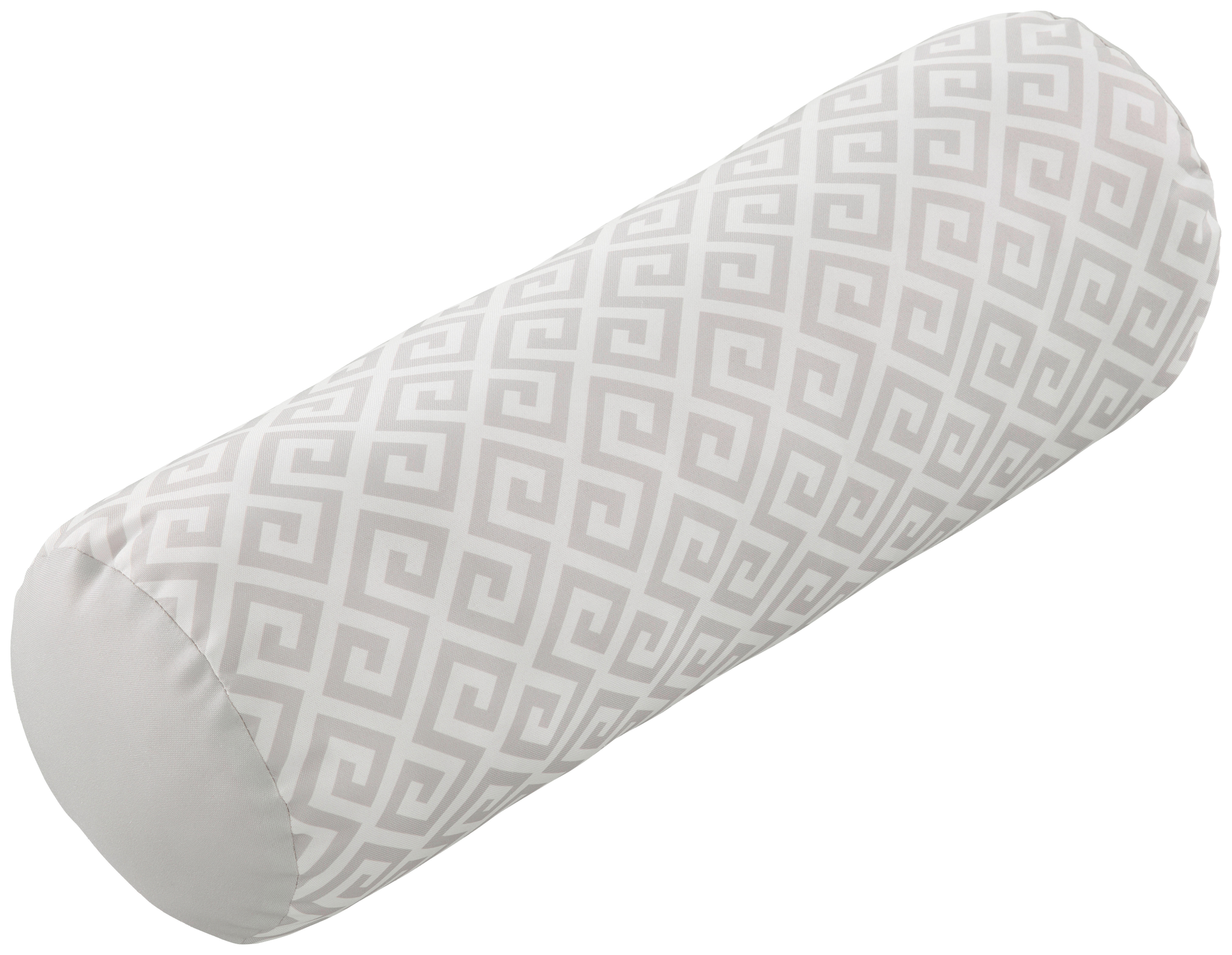Nackenrolle Nackenrolle_Outdoor Kreta silber - weiß/silber (18,00cm) - POCOline