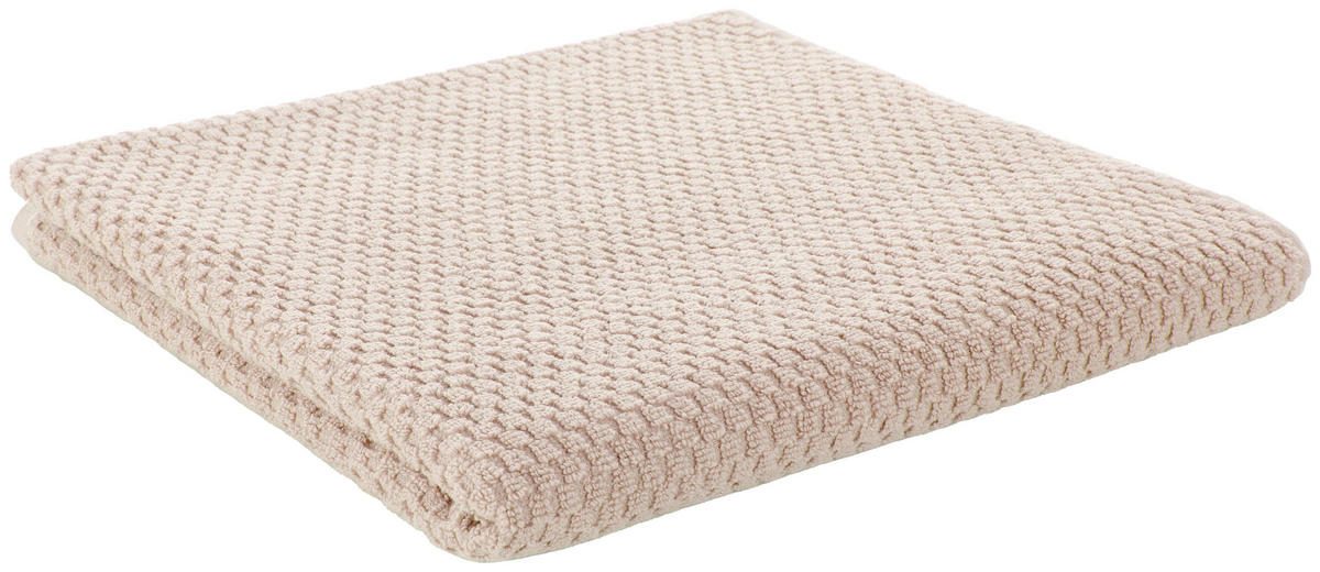 Duschtuch Popcorn Popcorn - beige (70,00/140,00cm) - POCOline