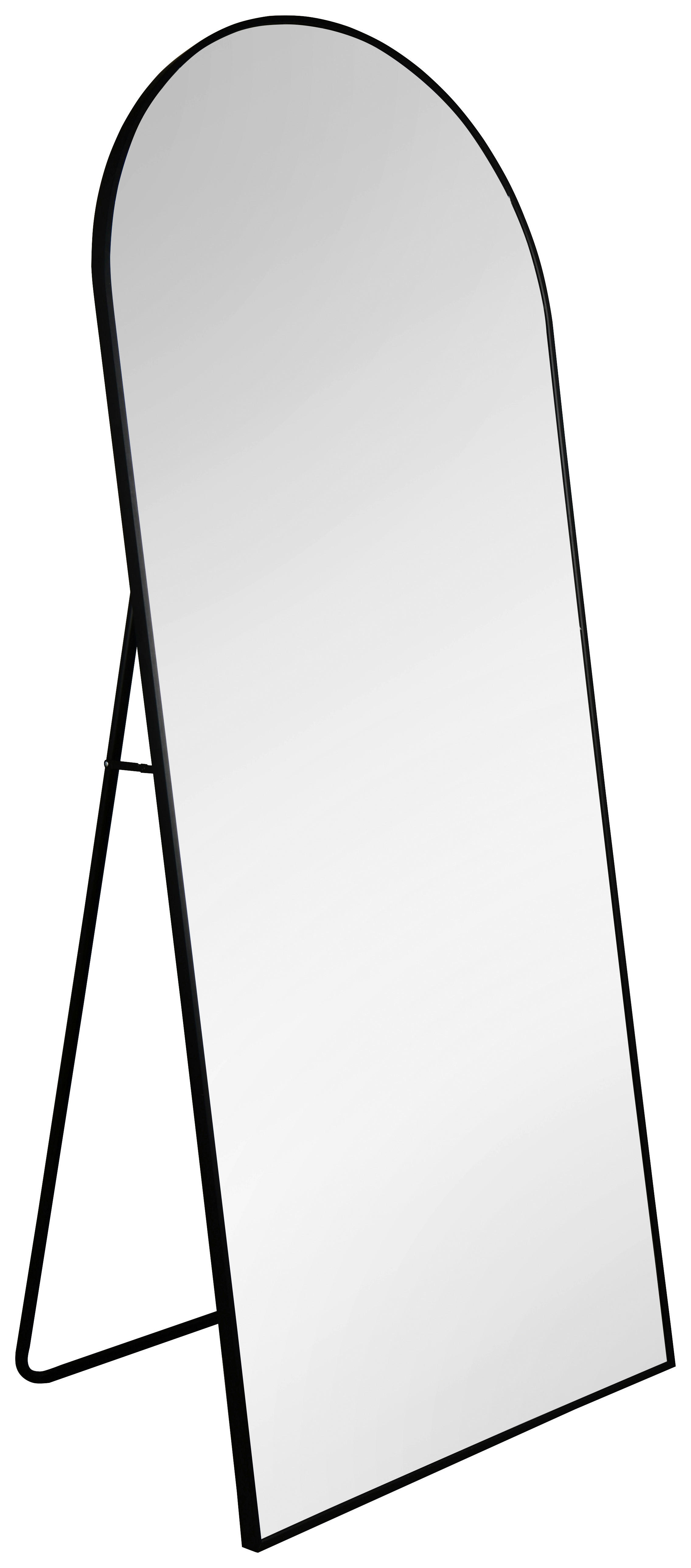 Standspiegel Britt schwarz Metall B/H/T: ca. 70x170x4 cm Britt - schwarz (70,00/170,00/4,00cm)
