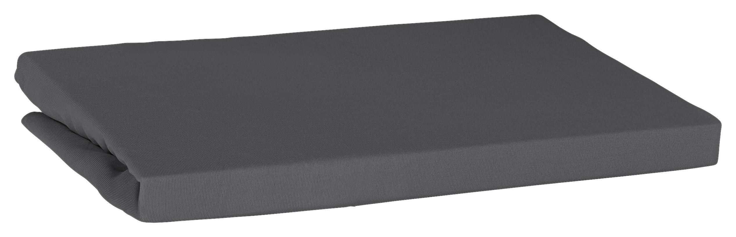 Spannbetttuch Jersey Spannbetttuch_Jersey 100x200cm - anthrazit (100,00/200,00cm) - oh cosy