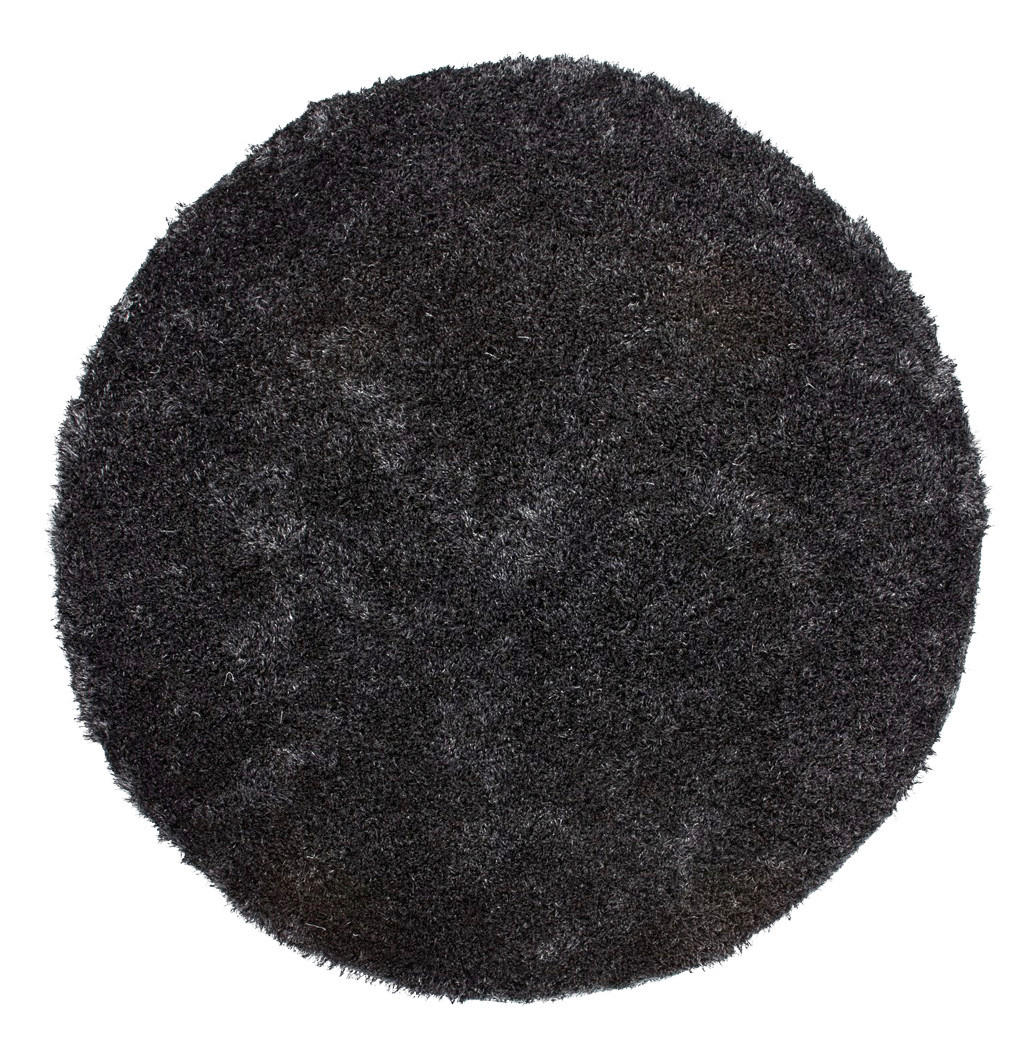 Kayoom Hochflorteppich Diamond 725 anthrazit B/H/L: ca. 160x4x160 cm Diamond 725 - anthrazit (160,00/160,00/4,00cm) - Kayoom