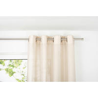 Ösenvorhang 2er Pack Dot sand B/L: ca. 135x245 cm Dot - sand (135,00/245,00cm)