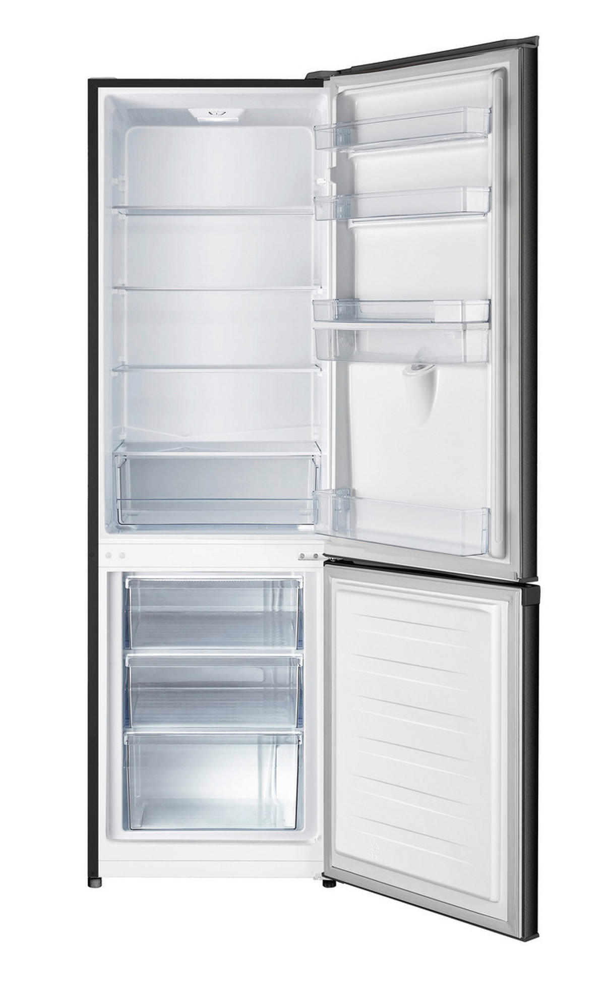 Gorenje Kühl-/Gefrierkombination RK418DPB4WD schwarz B/H/T: ca. 55x180x56 cm Kühl-/Gefrierkombi RK418DPB4WD - schwarz (55,00/180,00/56,00cm) - Gorenje