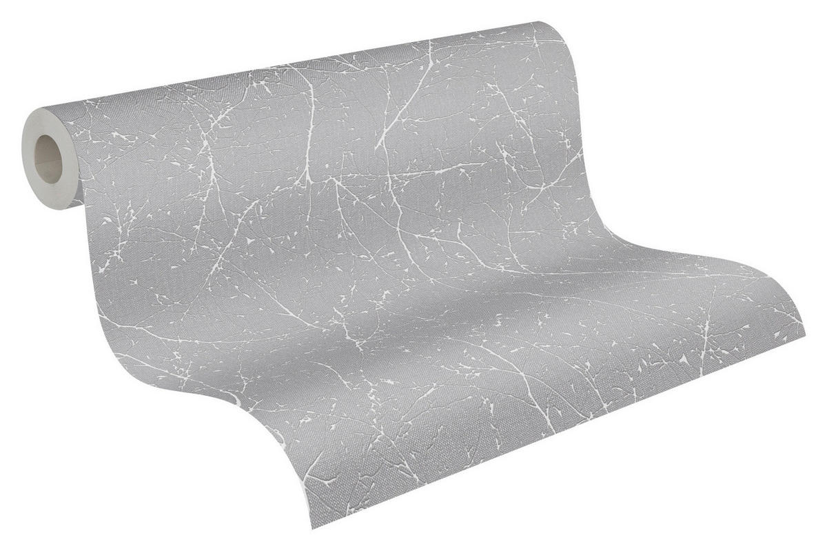 A.S.Creation Vliestapete Terra grau B/L: ca. 53x1005 cm Terra - grau (53,00/1005,00cm) - A.S.Creation