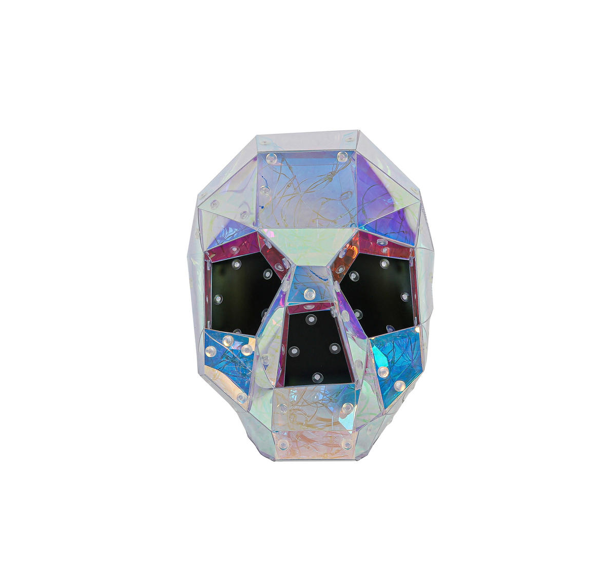 Nolo Tischleuchte transparent B/H/L: ca. 17x17x23 cm LED-Tischleuchte_Totenkopf - transparent (23,00/17,00/17,00cm) - Nolo