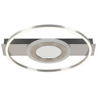 Deckenleuchte nickel Metall B/H/L: ca. 39x5x42 cm LED-Deckenleuchte_Rabona - nickel (42,00/39,00/5,00cm)