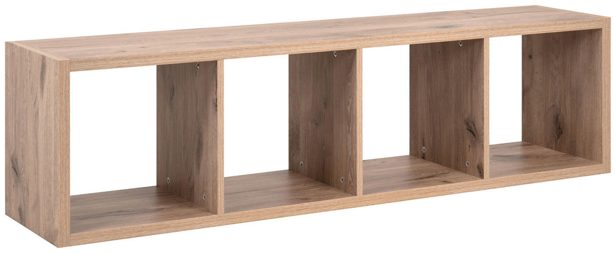 Raumteiler Max Eiche Viking Nachbildung B/H/T: ca. 38x141x33 cm Max - (38,00/141,00/33,00cm)