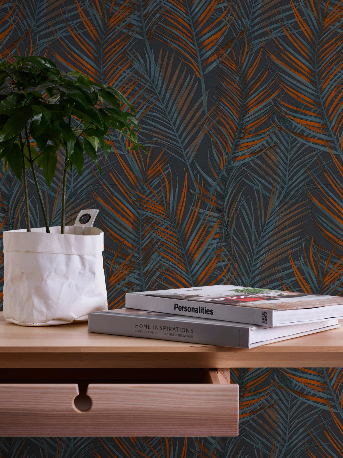 A.S.Creation Vliestapete Attractive 2 Floral schwarz B/L: ca. 53x1005 cm Attractive 2 - schwarz (53,00/1005,00cm) - A.S.Creation