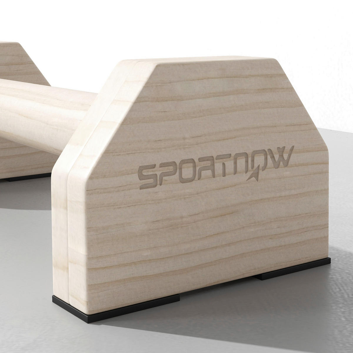 SPORTNOW Liegestützgriffe natur Buche B/H/L: ca. 13x10x30 cm Liegestützgriffe - natur (30,00/13,00/10,00cm) - SPORTNOW