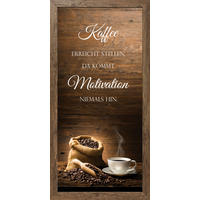 Keilrahmenbild Spruch B/H: ca. 49x23 cm Bild_Cheb 23x49cm - (49,00/23,00cm)