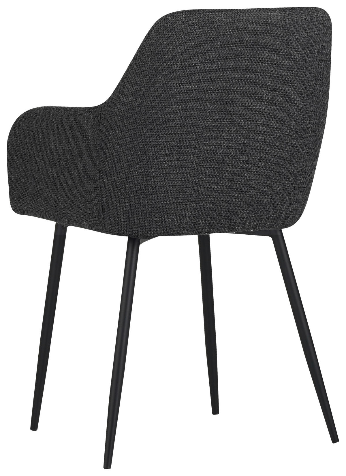 Armlehnstuhl Maria, 2er-Set anthrazit Microfaser Webstoff B/H/T: ca. 55x84x61 cm Maria, 2er-Set - anthrazit (55,00/84,00/61,00cm) - Hela