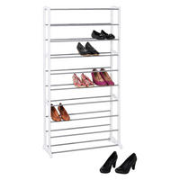 Schuhregal Schuhregal - weiß (72,00/140,00/25,00cm)