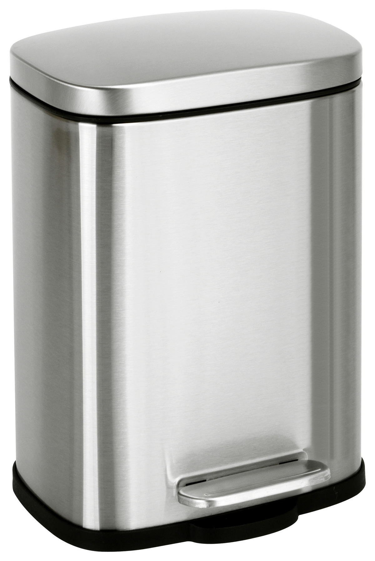 Treteimer Edelstahl Edelstahl B/H/T: ca. 18,5x25x16,8 cm ca. 3 l Treteimer_POCOline 3l - Edelstahl (18,50/25,00/16,80cm) - POCOline