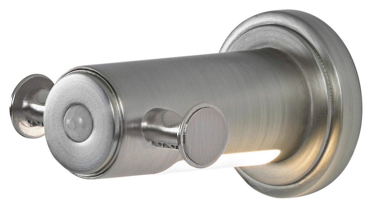 LED-Handtuchhaken silber Kunststoff B/H/L: ca. 6,7x11,1x8,4 cm LED-Handtuchhaken - silber (8,40/6,70/11,10cm) - LEDVANCE