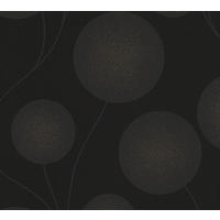 A.S.Creation Vliestapete Spot 3 Kreise schwarz B/L: ca. 53x1005 cm Spot 3 - schwarz (53,00/1005,00cm) - A.S.Creation