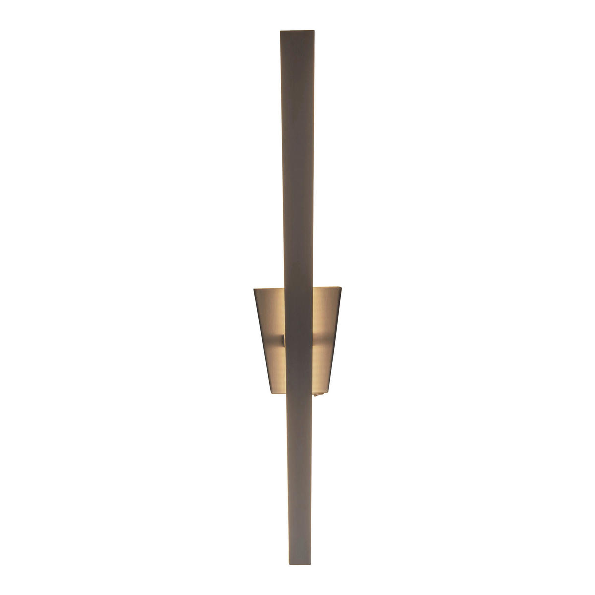 Näve Leuchten LED-Leuchten 1386750 nickel matt Metall Kunststoff B/H/T: ca. 4,5x62x10 cm 1 Brennstellen Trevor - nickel matt (4,50/62,00/10,00cm) - Näve Leuchten