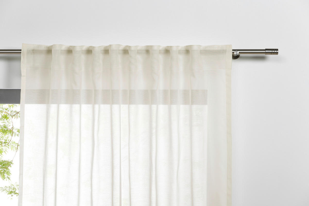 Kombivorhang 2er Pack Pure ecru B/L: ca. 135x245 cm Pure - ecru (135,00/245,00cm)