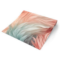 UGEPA Papiertapete Feder rosa B/L: ca. 53x1005 cm Papiertapete_B671-10 - rosa (53,00/1005,00cm) - UGEPA
