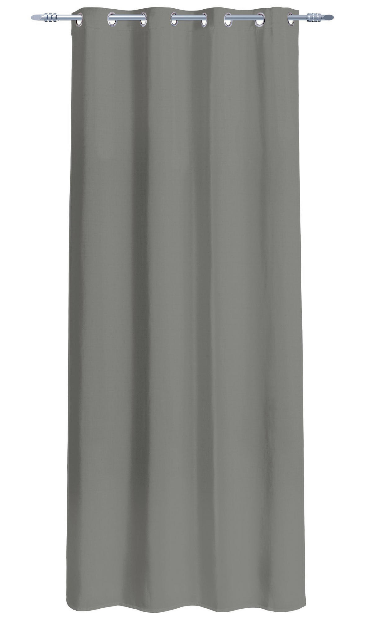 Verdunklungsvorhang Darkness silber B/L: ca. 135x245 cm Darkness - silber (135,00/245,00cm)