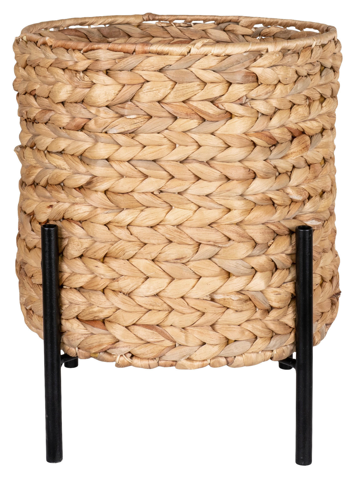 Housenordic Pflanzkorb natur Wasserhyazinthe B/H/L: ca. 27x28x27 cm Pflanzkorb_Antas - natur (27,00/27,00/28,00cm) - Housenordic