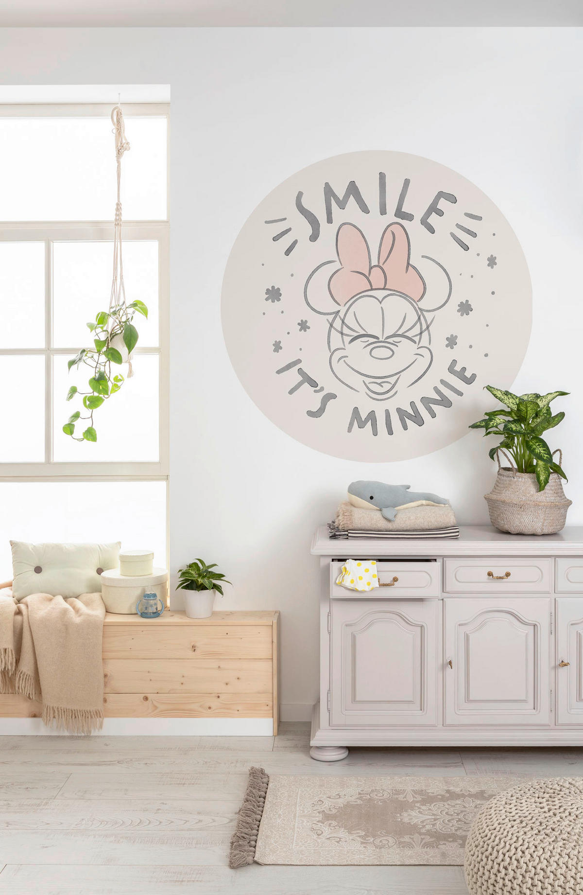 Komar Fototapete Minnie Chubby Cheeks D: ca. 125 cm Minnie Chubby Cheeks - (125,00cm) - Komar