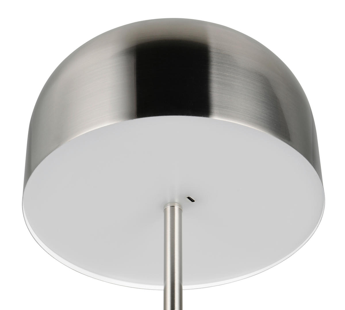 Reality LED Stehleuchte JEFF nickel matt Metall H: ca. 147 cm 1 Brennstellen Jeff - nickel matt (147,00cm) - Reality