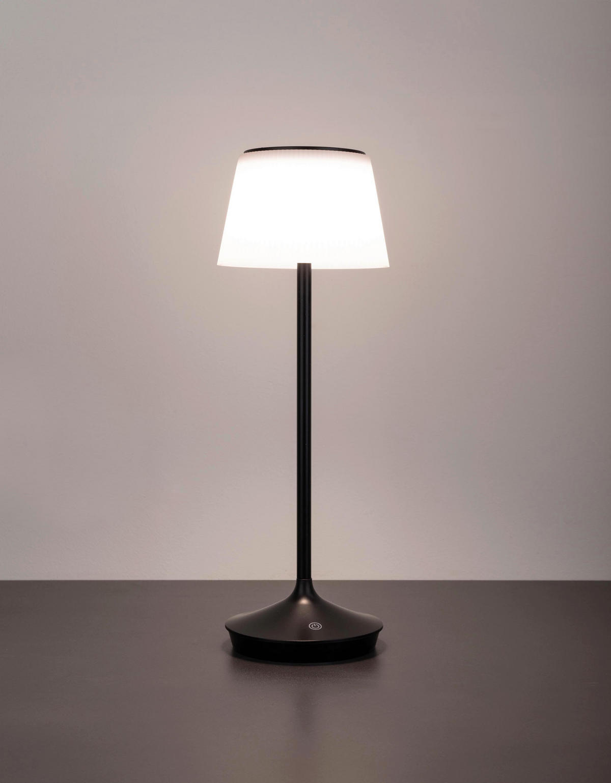 Näve Leuchten Tischleuchte 5310722 schwarz Kunststoff Metall B/H/T: ca. 13x38x13 cm Emmi - schwarz (13,00/38,00/13,00cm) - Näve Leuchten