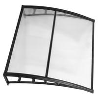 Brosplast Vordach transparent B/H/L: ca. 120x23x105 cm Vordach_GRDNL002 - transparent (105,00/120,00/23,00cm) - Brosplast