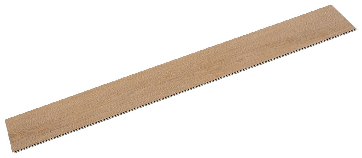 Click-Vinylboden Eiche natur ca. 3,109 m² im Paket  B/L: ca. 18,2x122 cm pro Paket Eiche natur ca. 3,109 m² im Paket - (18,20/122,00cm)