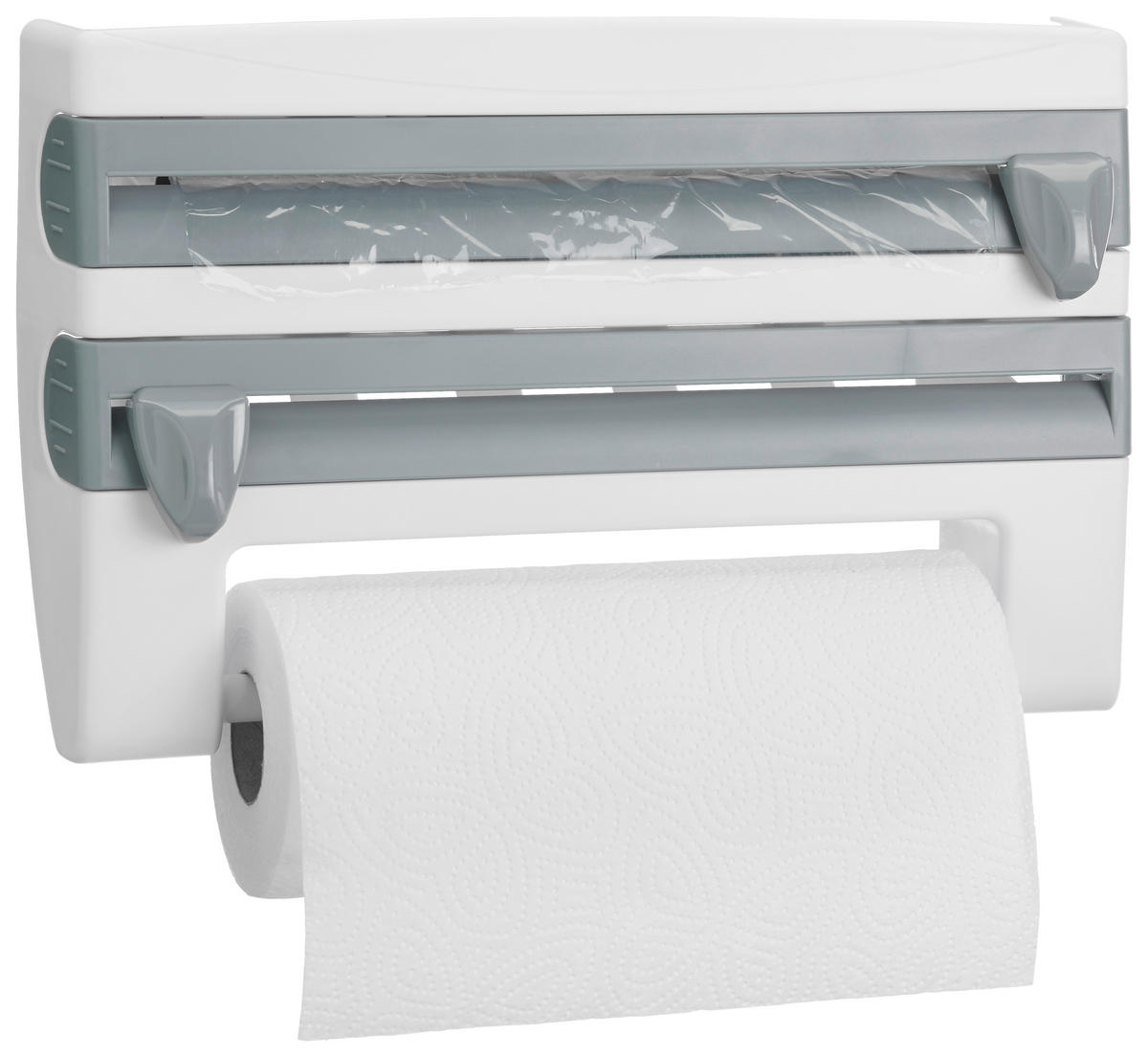 POCOline Küchenrollenhalter weiß Kunststoff B/H/L: ca. 25x10x39 cm Küchenrollenhalter - weiß (39,00/25,00/10,00cm) - POCOline
