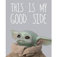 Komar Poster Mandalorian The Child Chocolate Sid Disney B/L: ca. 40x50 cm Mandalorian The Child Chocolate Sid - (40,00/50,00cm) - Komar