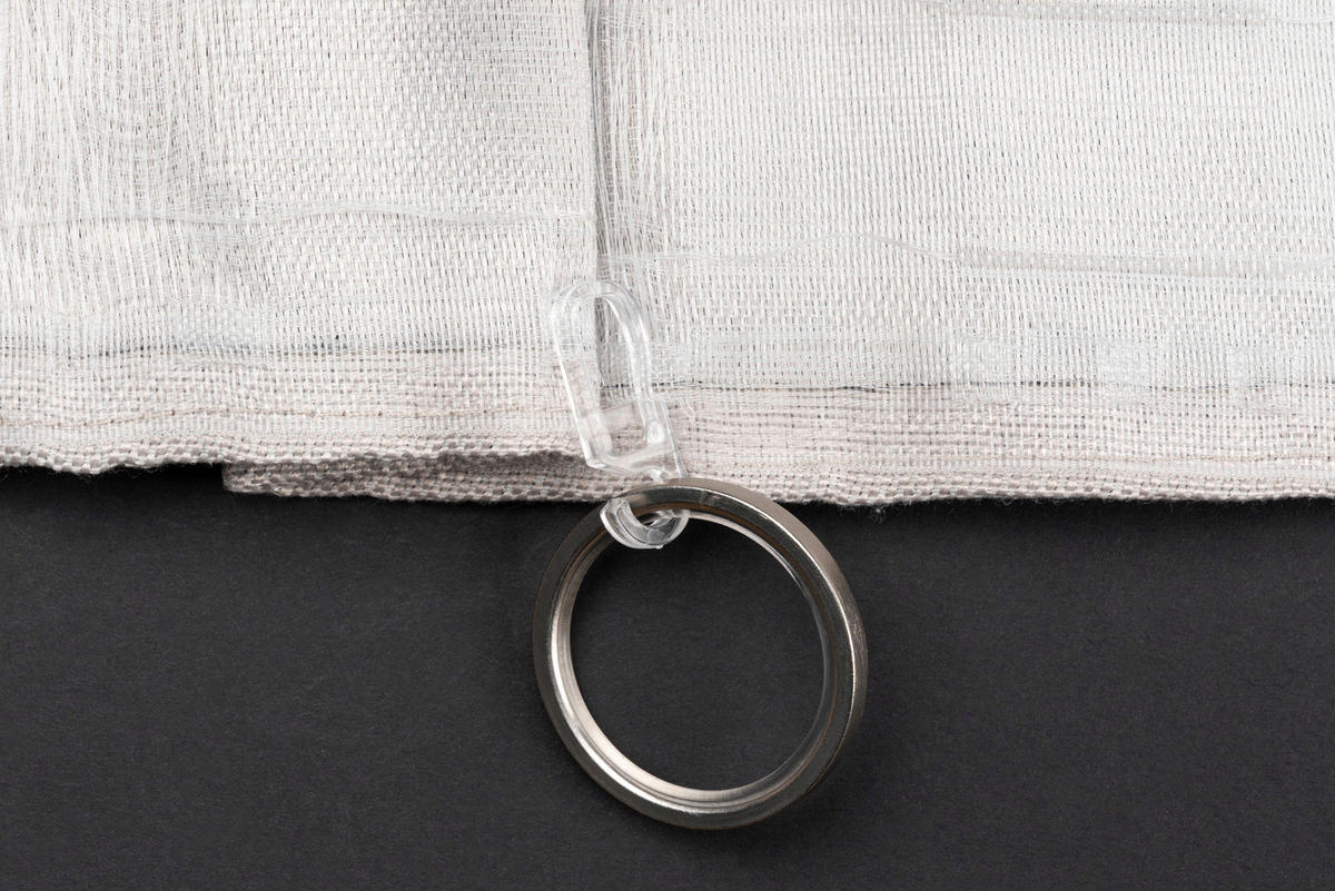 Kombivorhang 2er Pack Dim grau B/L: ca. 135x300 cm Dim - grau (135,00/300,00cm)