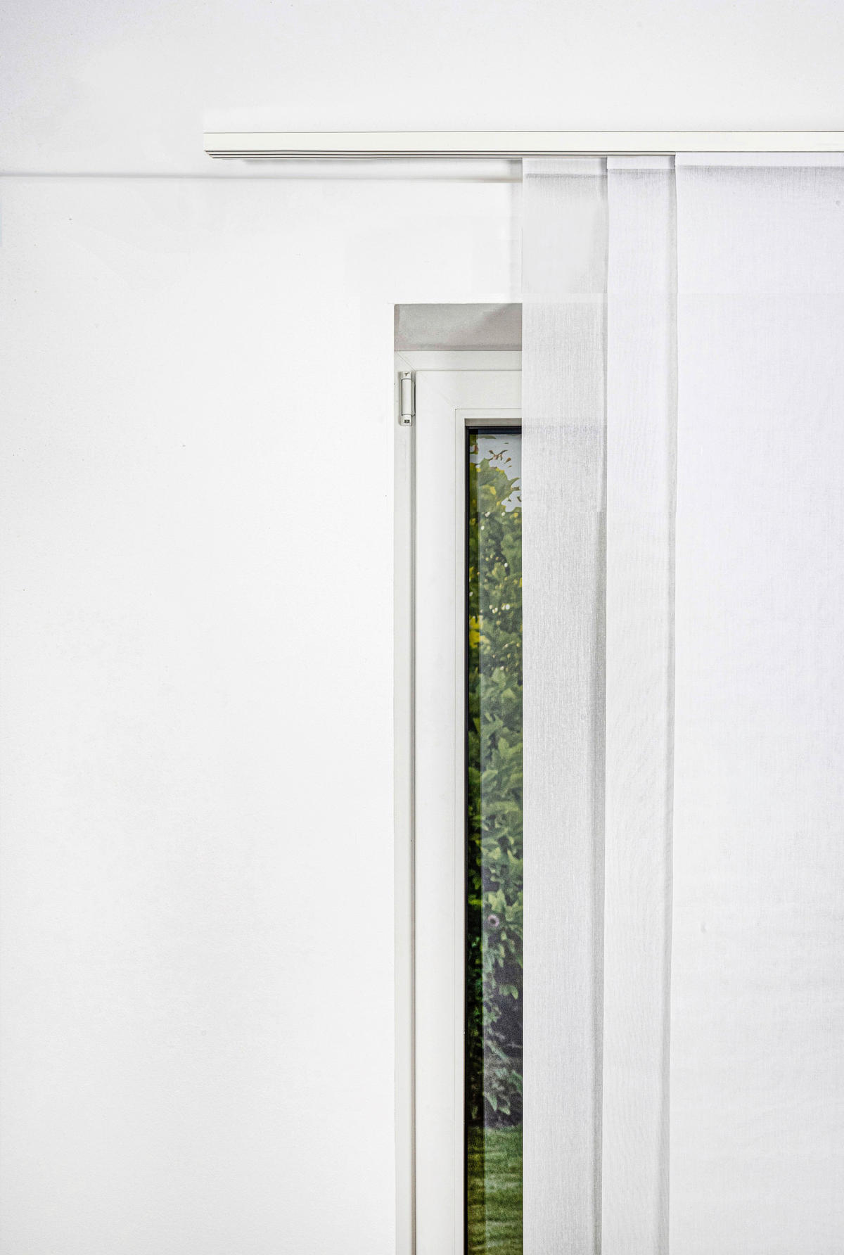 Gardinenschiene smart weiß Metall L: ca. 210 cm 3.0 Läufe smart - weiß (210,00cm) - ondeco